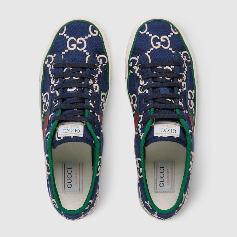 gucci mens sneakers blue