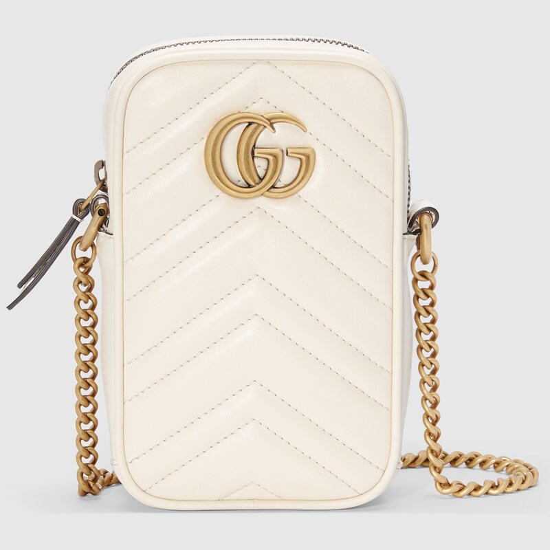 gucci marmont mini bag white