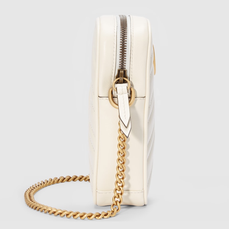 gucci marmont mini bag white