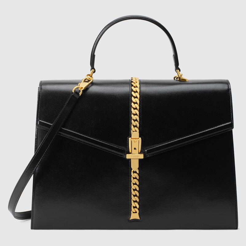 gucci sylvie top handle bag