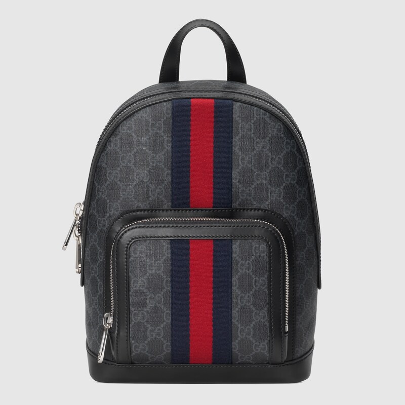 all black supreme backpack