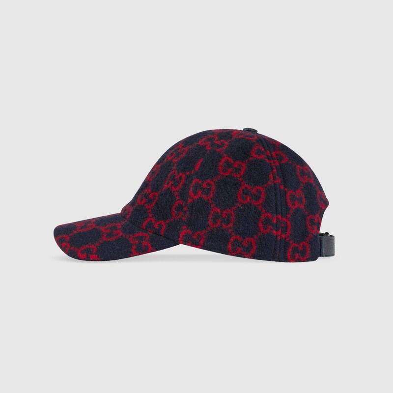 blue and red gucci hat
