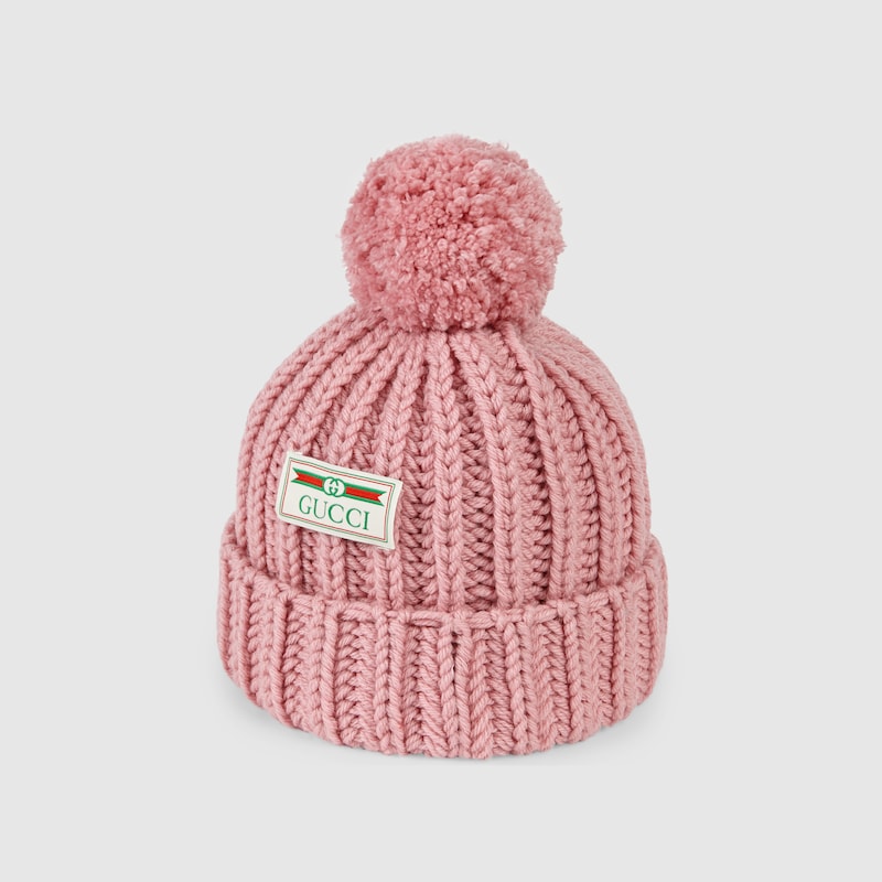 gucci winter hat pom pom