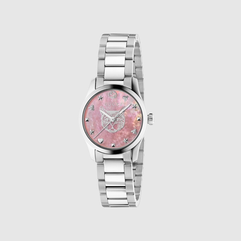 Orologio G-Timeless, 27 mm in acciaio | GUCCI® Italia