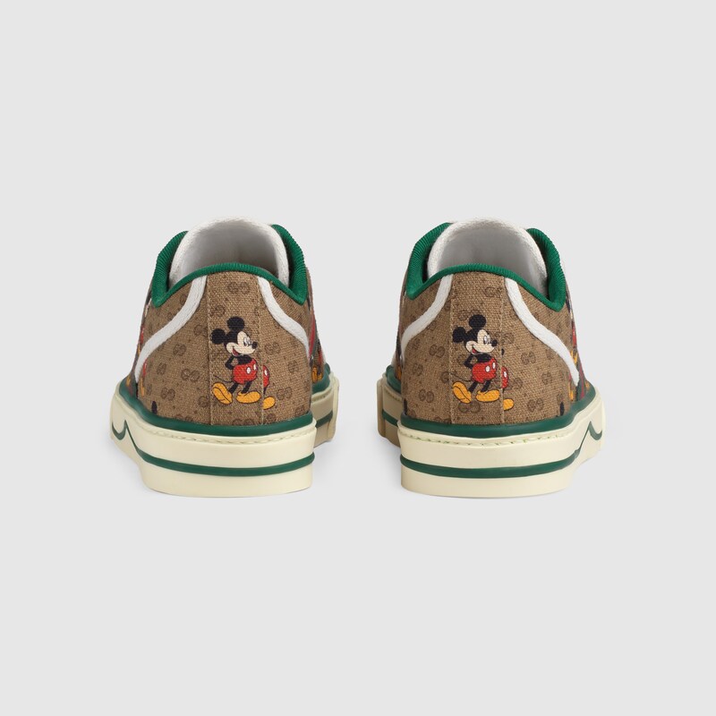 Beige Women's Disney x Gucci Tennis 1977 sneaker with  GUCCI® US