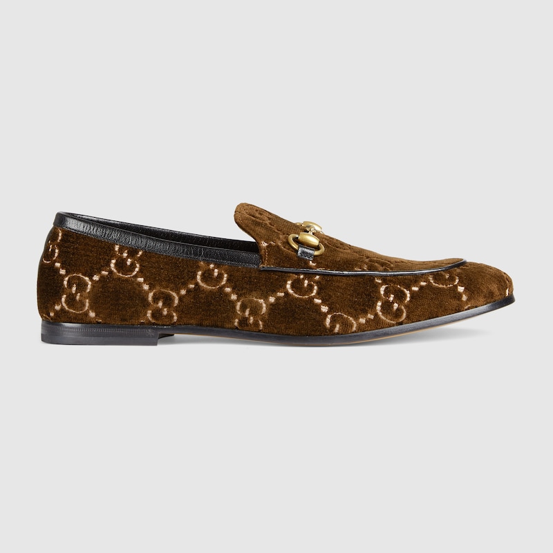 Gucci velvet loafers