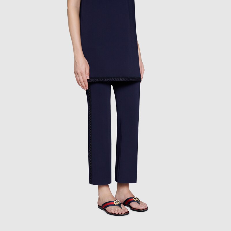 gucci web strap sandal