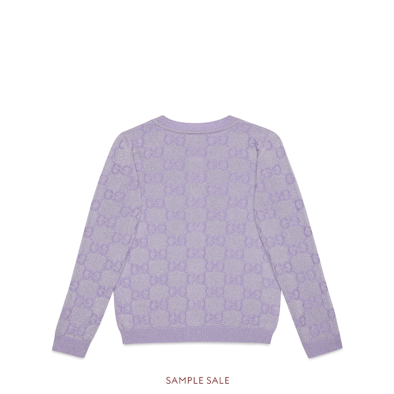 purple gucci sweater