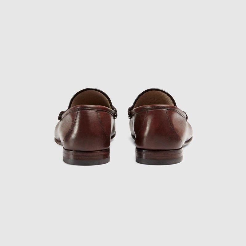 Mocassino 1953 in pelle marrone | GUCCI® Italia