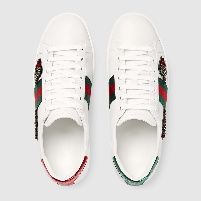 gucci ace sneakers arrow