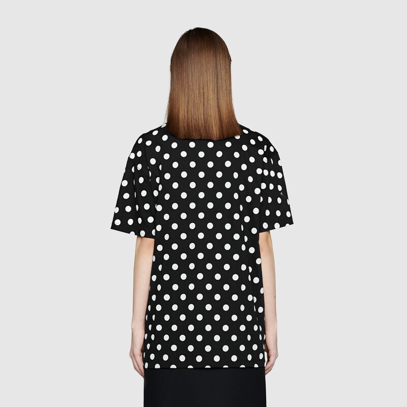 gucci polka dot dress