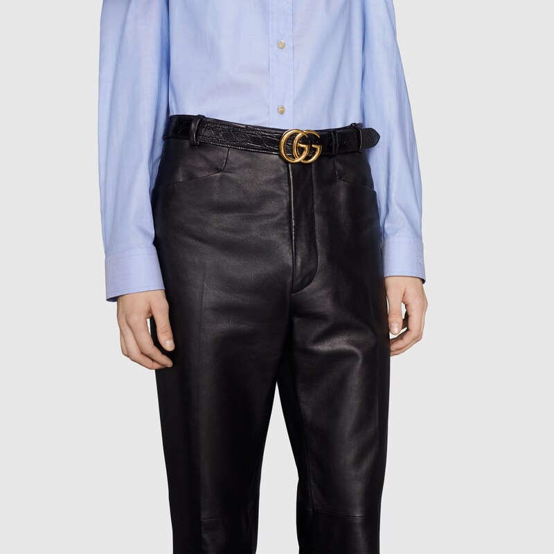 mens gucci marmont belt