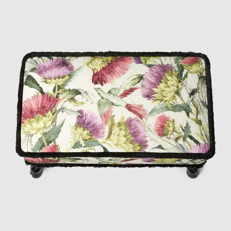 gucci bird and flower slides