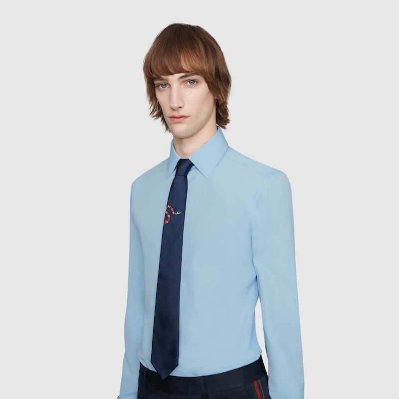 gucci camicia serpente