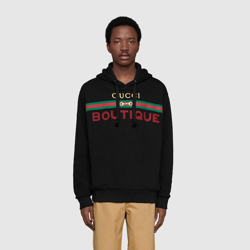 gucci cropped sweatshirt