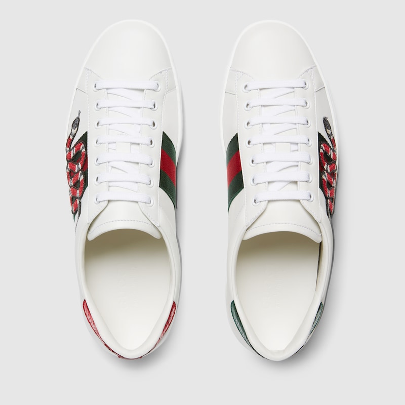 gucci snake ace sneakers