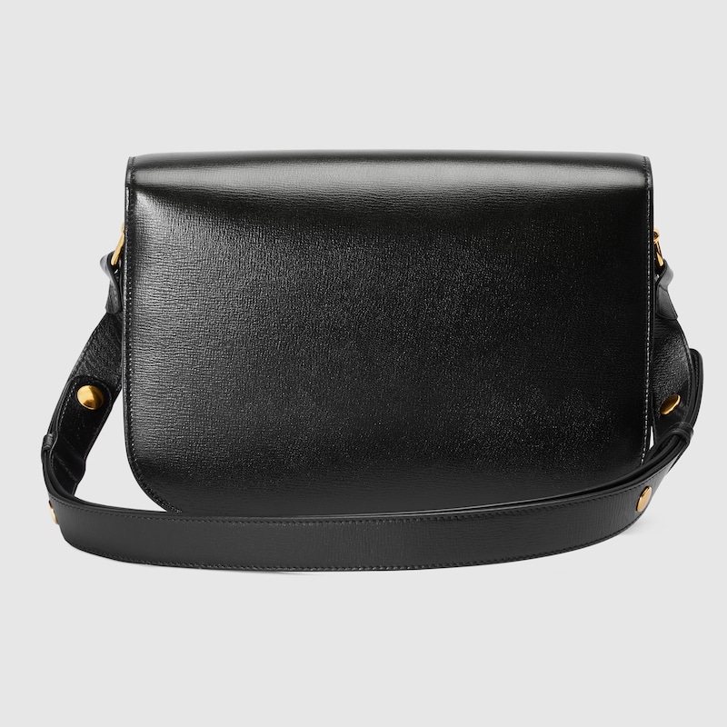 gucci black horsebit bag