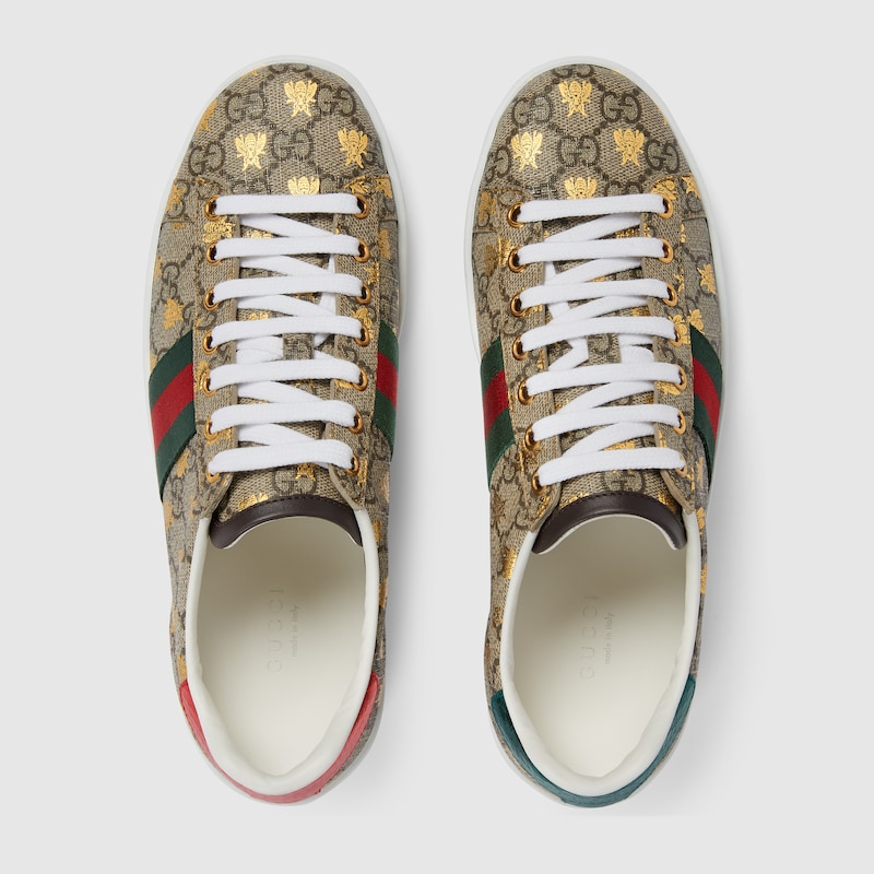 Gucci women's ace bee sneakers online