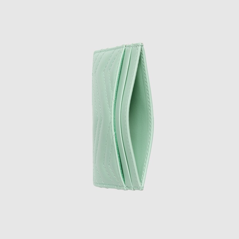 gucci marmont card case green