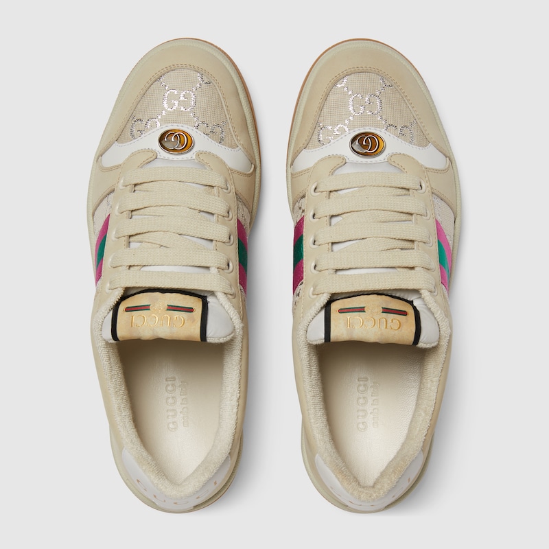 gucci screener sneaker women's