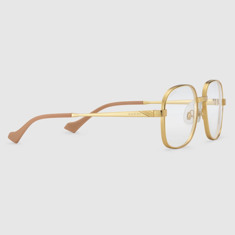 round gold gucci glasses