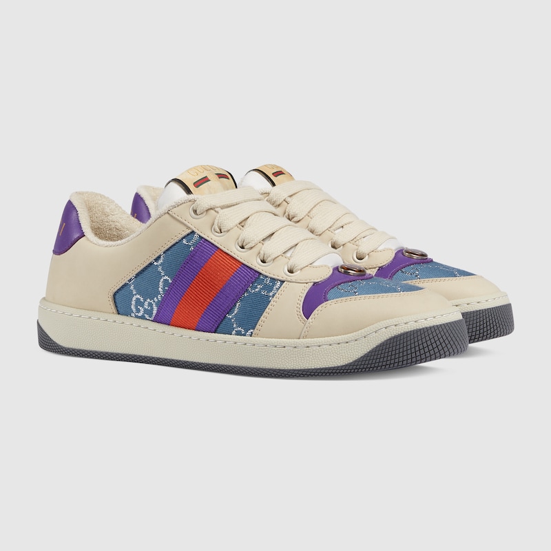 gucci women's screener leather sneaker