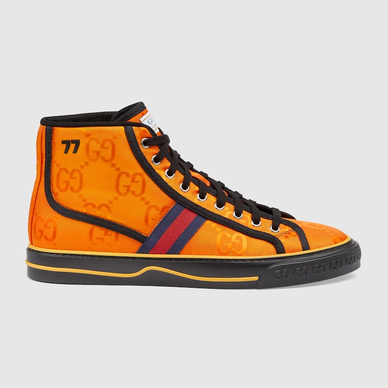 orange gucci sneakers