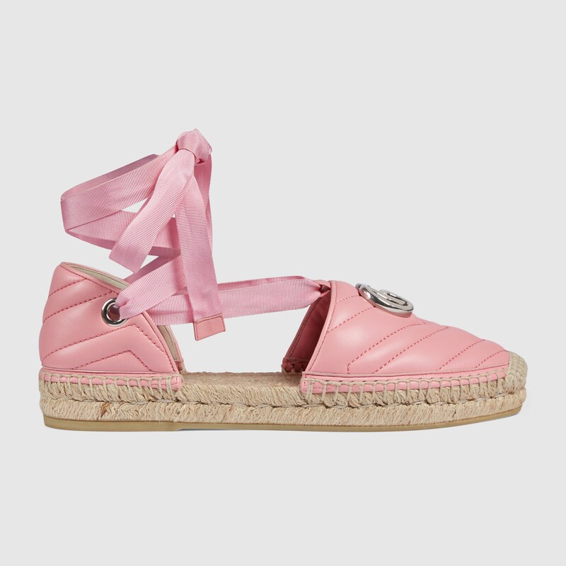 pink espadrille sandals