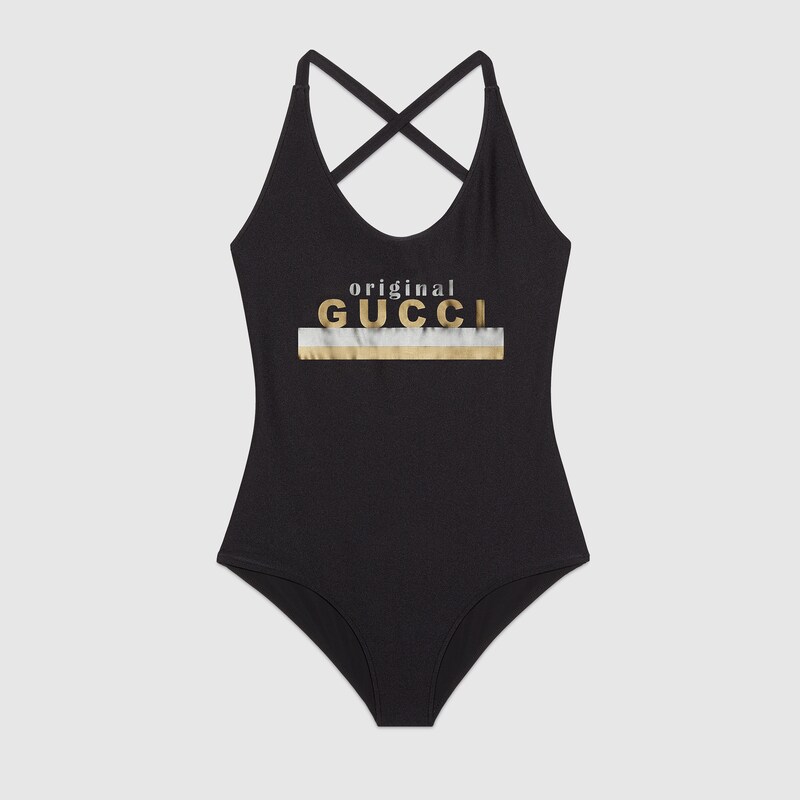gucci one piece women's bathing suit