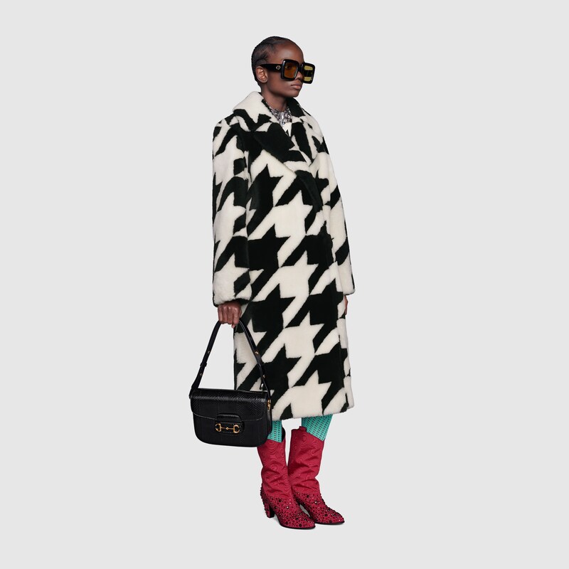 gucci houndstooth jacket