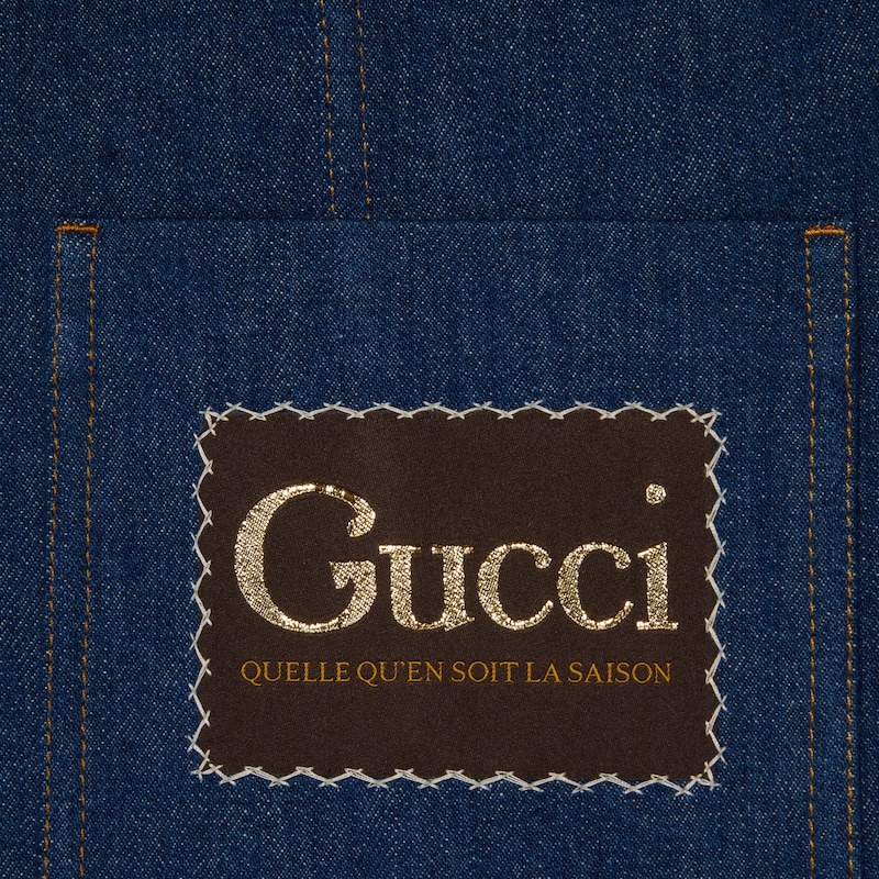 denim label