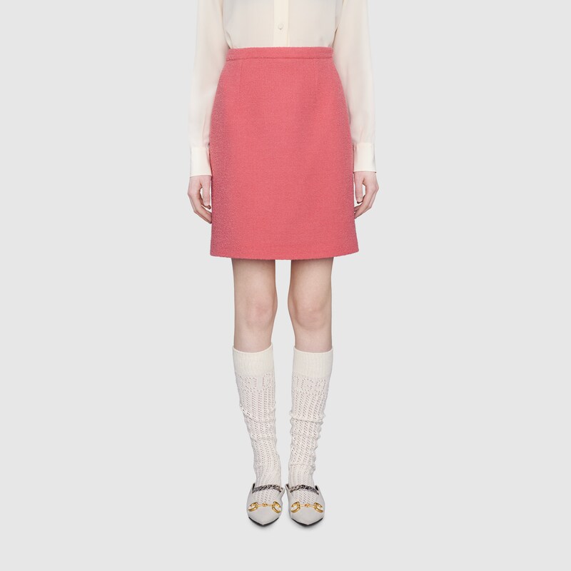 unique21 super mini skirt in tweed co-ord