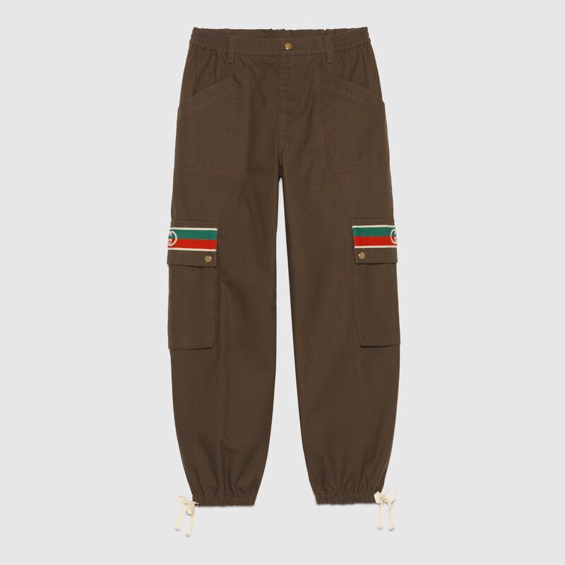 brown gucci pants