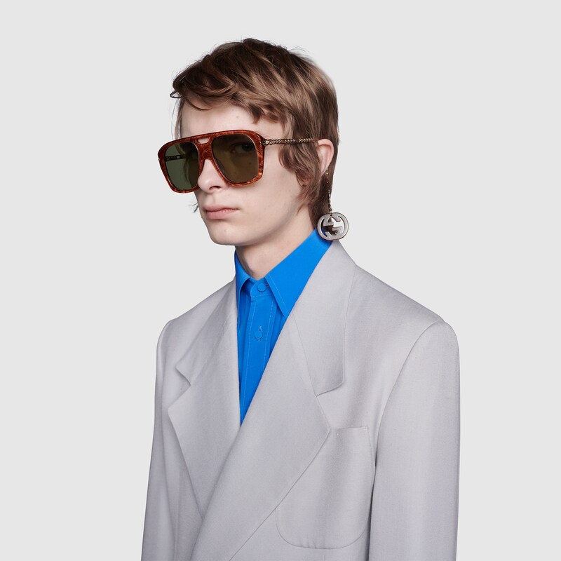 gucci charm sunglasses