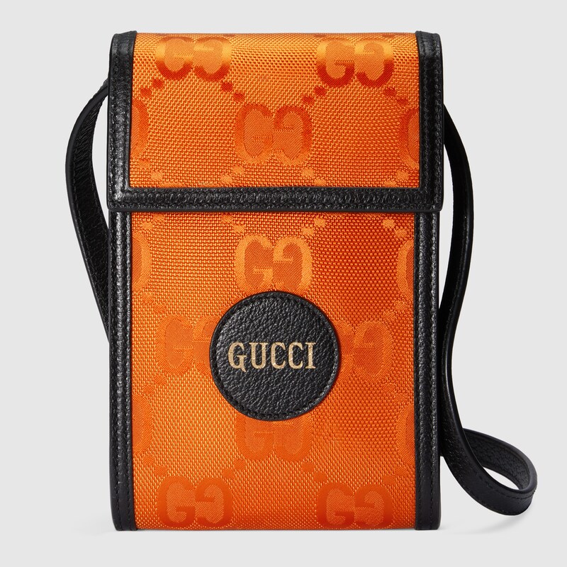 orange gucci purse