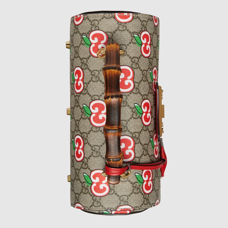 padlock gg small bamboo shoulder bag