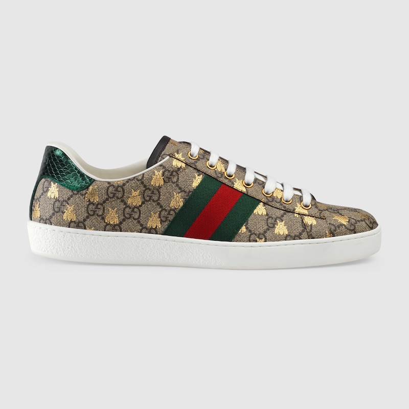 gucci men's bee shoes