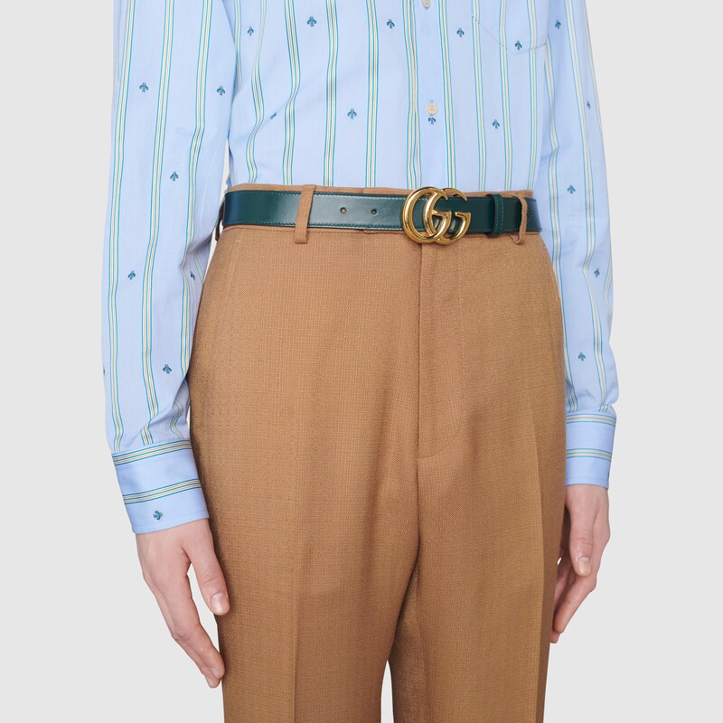 lime green gucci belt