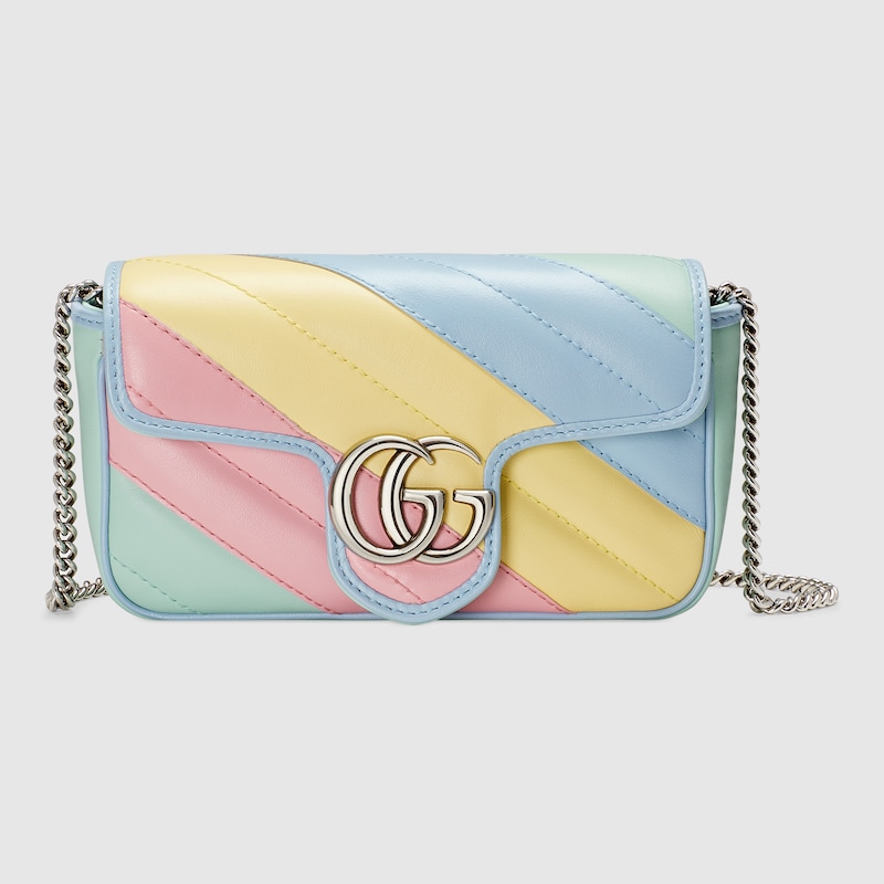 rainbow gucci purse