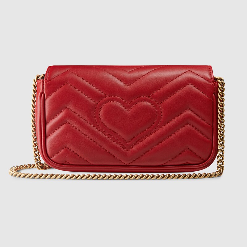 red mini gucci bag