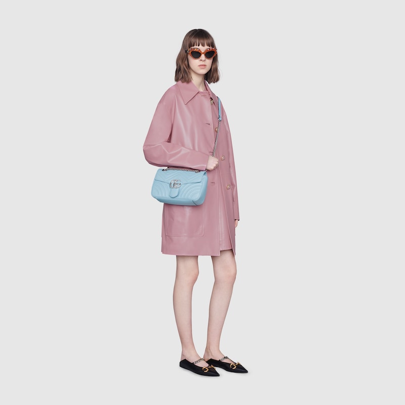gucci pastel blue bag
