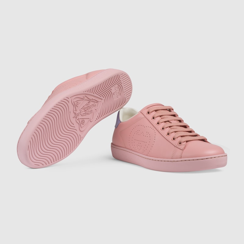 pink and green gucci shoes