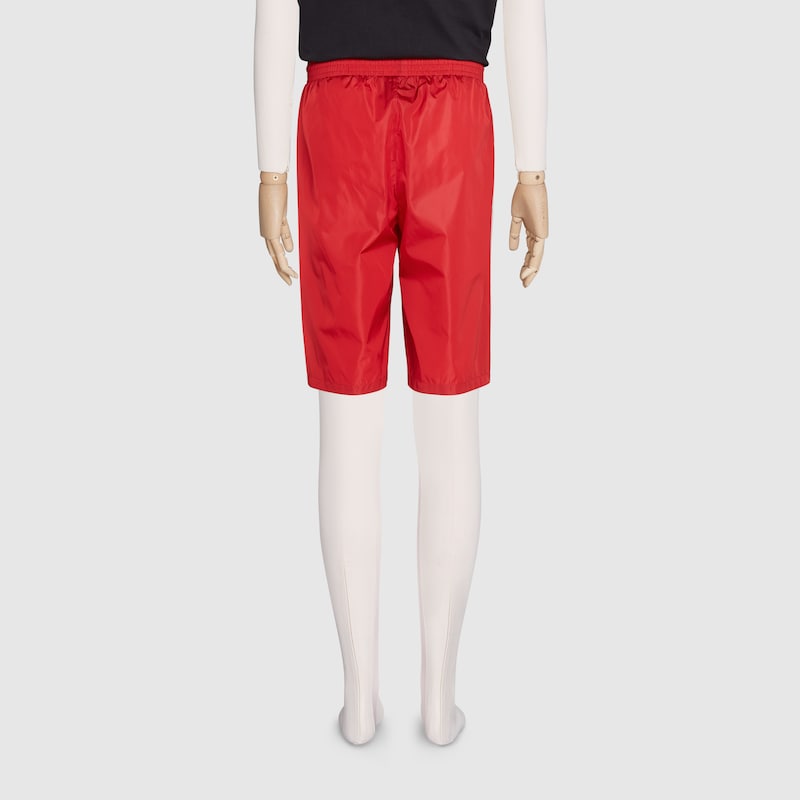 red gucci shorts