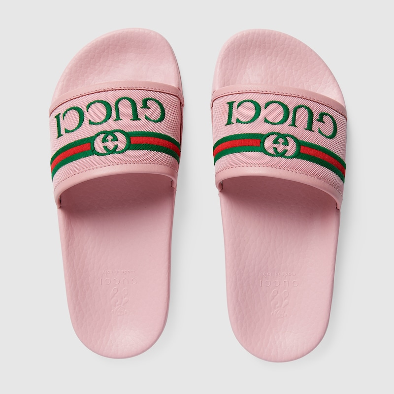 pink gucci trainers