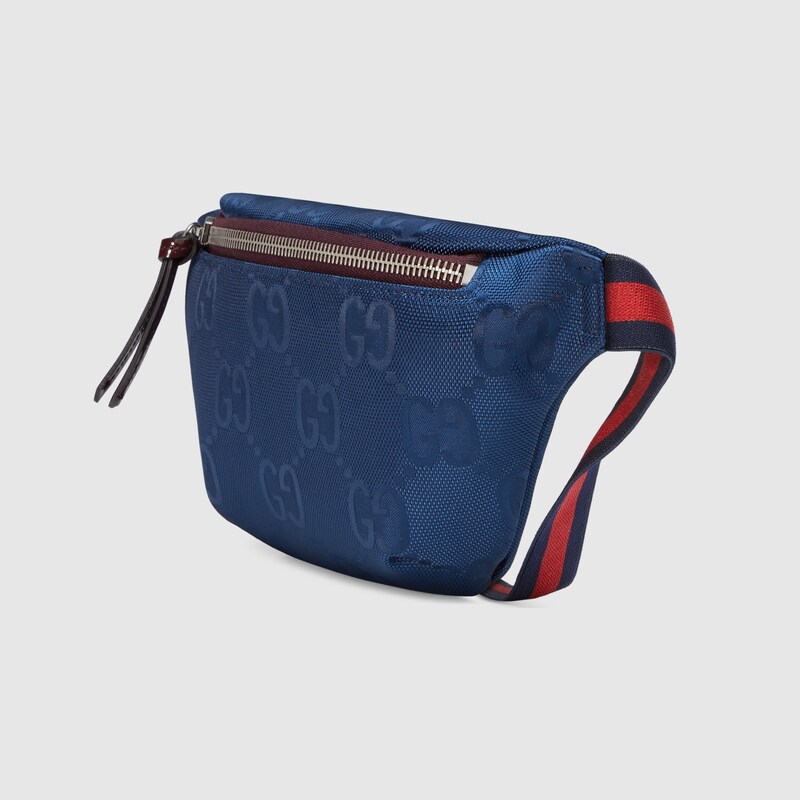 blue gucci fanny pack