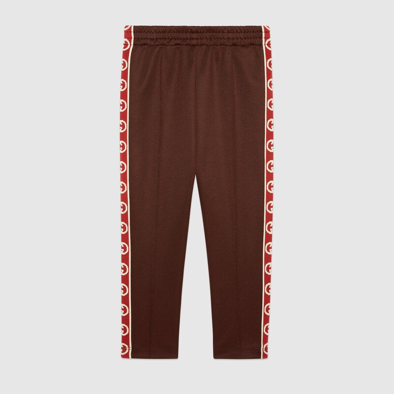 children's maroon jogging bottoms