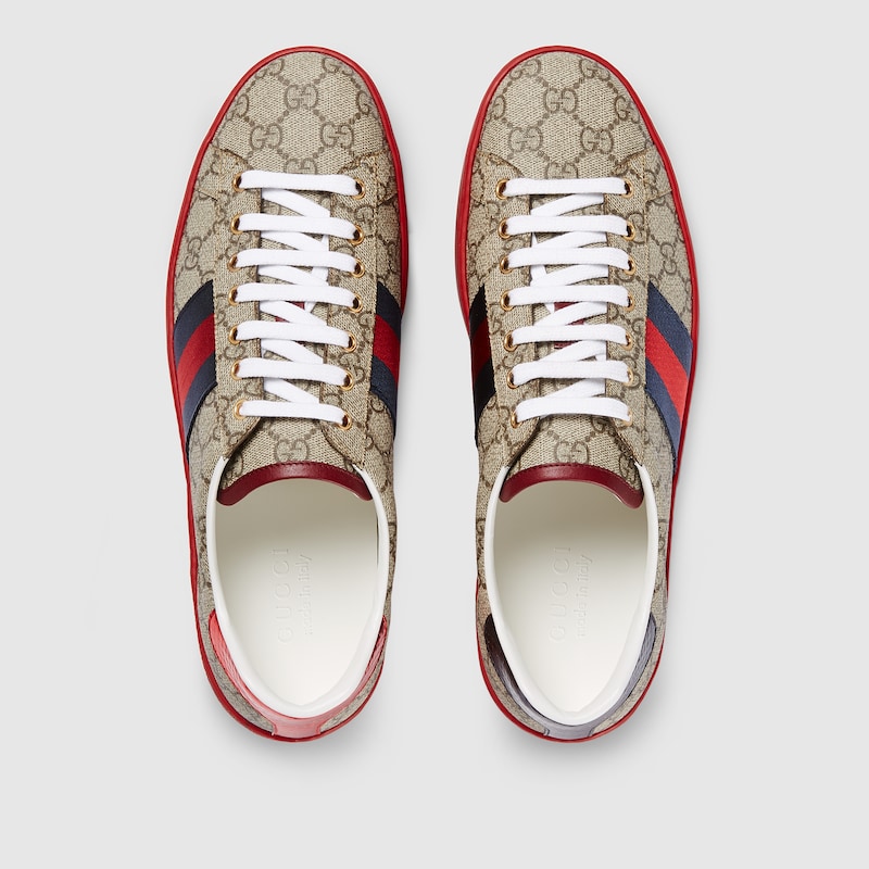 gucci gg supreme men's shoes