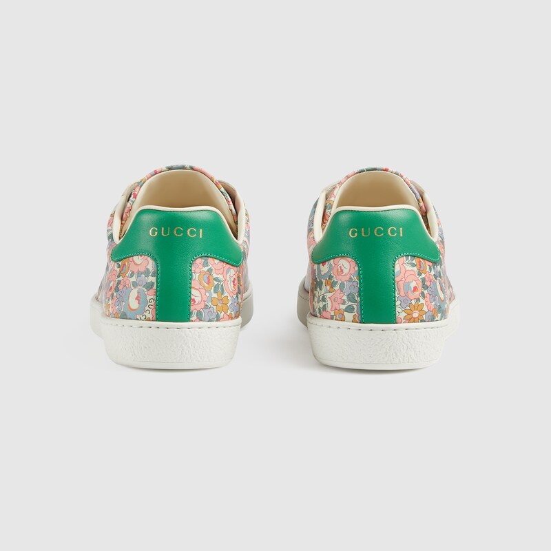 gucci mens floral sneakers