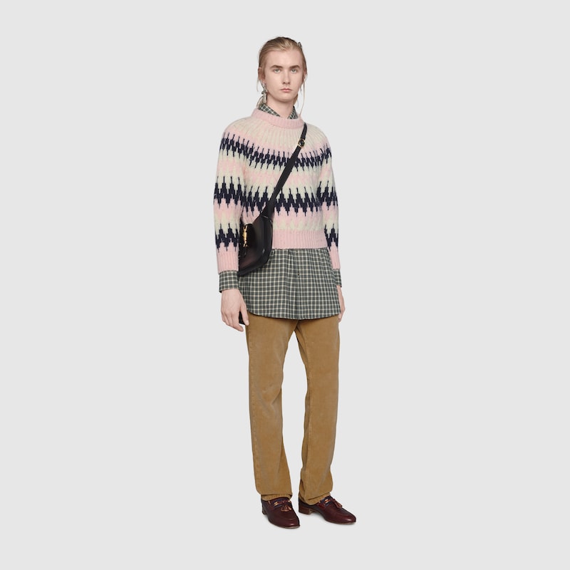 gucci crop sweater