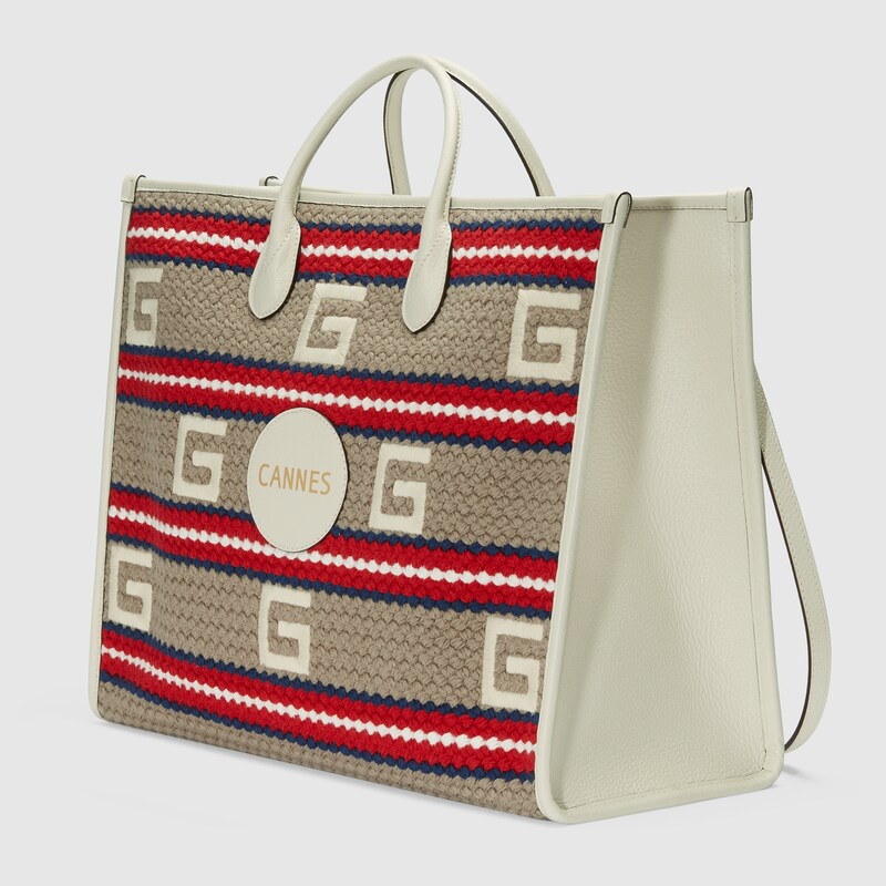 gucci stripe tote